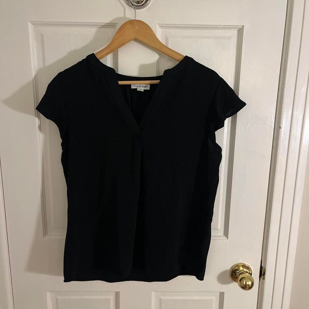 Calvin-klein Women's Black Shirt